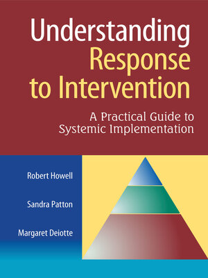 cover image of Understanding Response to Intervention